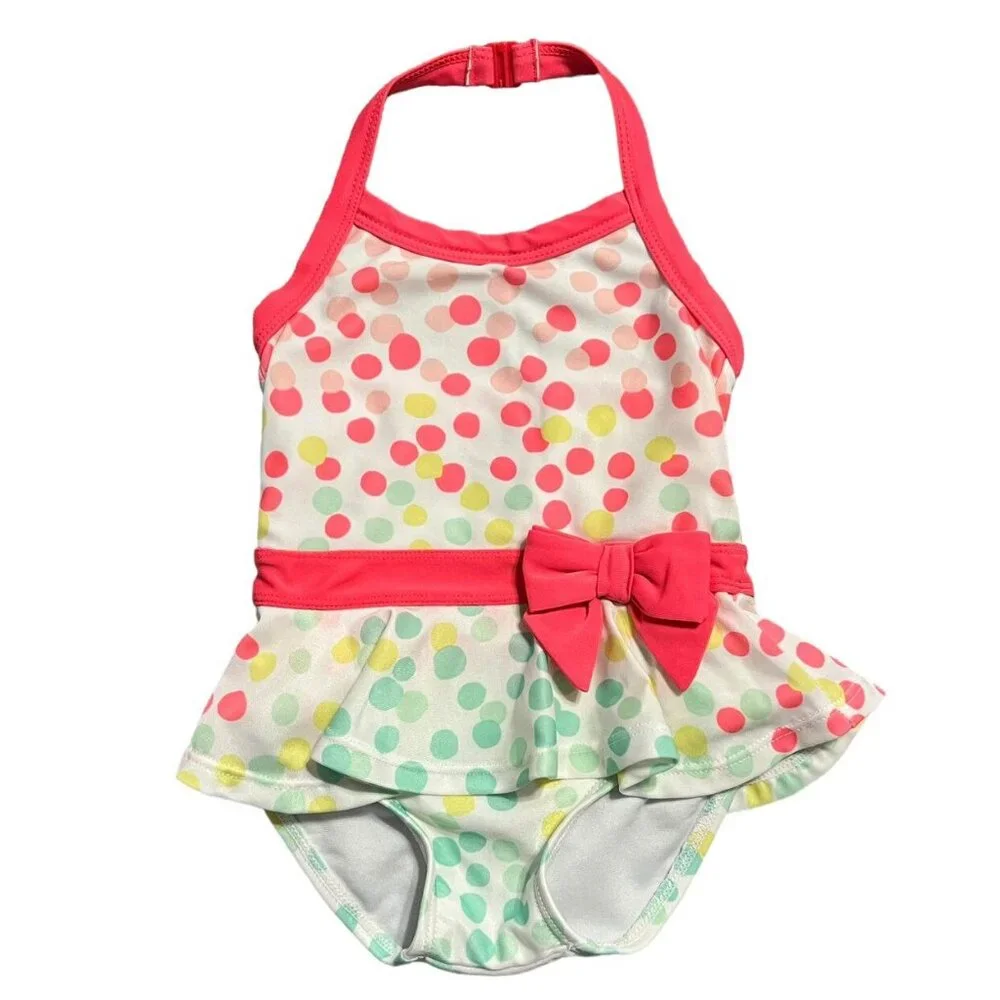 Gymboree 12-18m Swim Bathing Suit Hat Shoes Set
